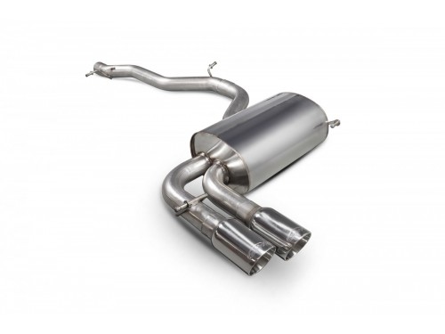 Scorpion Audi S3 8P Cat-back (Non-resonated) Exhaust