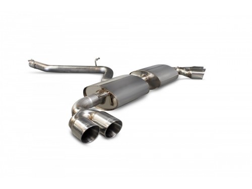 Scorpion Audi TT S MK2 Cat-back (Non-resonated) Exhaust