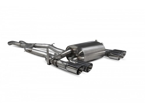 Scorpion BMW F80 M3 / M4 F82, F83 Cat-back (Non-resonated) Exhaust