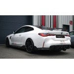 Quicksilver BMW M3/M4 G80/G81/G82 Center Exit Sound Architect + CarbonWurks Diffuser Exhaust