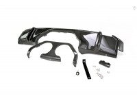 Quicksilver BMW M3/M4 G80/G81/G82 Center Exit Sound Architect + CarbonWurks Diffuser Exhaust