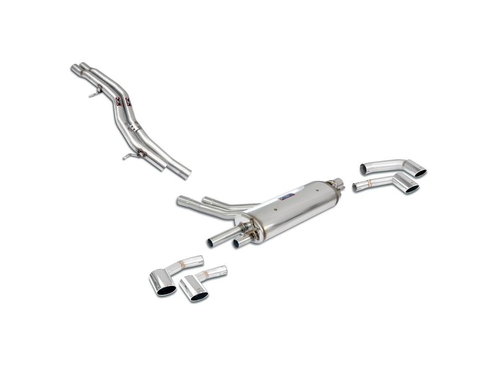 Exhaust Supersprint Audi Q7/Q8 50/60 3.0 TFSI e-Hybrid GPF Cat-back - 249523+249533+249564+779417 Exhaust Supersprint Audi Q7/Q8 50/60 3.0 TFSI e-Hybrid GPF Cat-back - 249523+249533+249564+779417