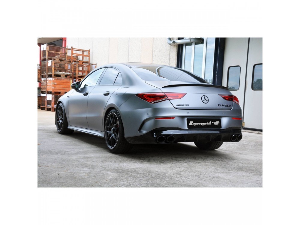 Exhaust Supersprint Mercedes CLA45/CLA45 S AMG C118 Cat-back - 724784 + 724713 + 724712 | 724731 | 724781 Exhaust Supersprint Mercedes CLA45/CLA45 S AMG C118 Cat-back - 724784 + 724713 + 724712 | 724731 | 724781