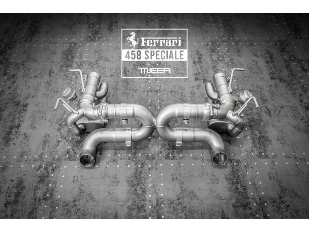 TNEER Exhaust Ferrari 458 Speciale TNEER Exhaust Ferrari 458 Speciale