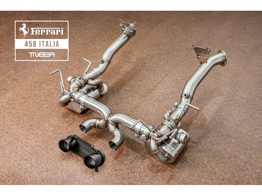 TNEER Exhaust Ferrari 458 Italia /Spider TNEER Exhaust Ferrari 458 Italia /Spider
