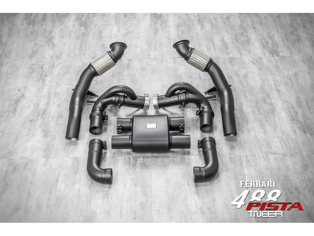 Wydech TNEER Exhaust Ferrari 488 Pista/GTB/Spider TNEER Exhaust Ferrari 488 Pista/GTB/Spider Exhaust