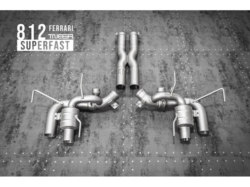 TNEER Exhaust Ferrari 812 Superfast TNEER Exhaust Ferrari 812 Superfast