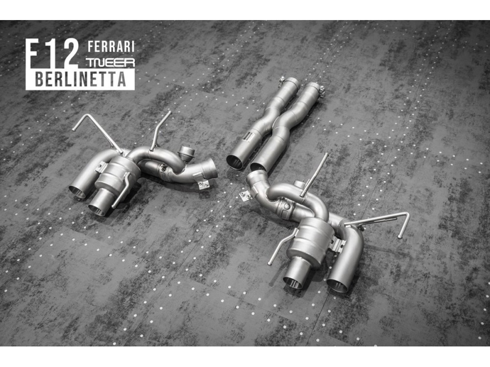 TNEER Exhaust Ferrari F12 Berlinetta TNEER Exhaust Ferrari F12 Berlinetta