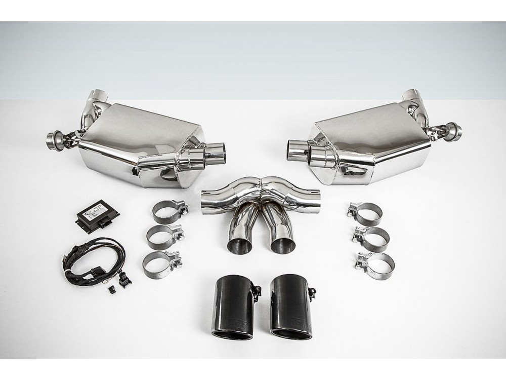 Exhaust TechArt Porsche Boxster / Cayman / S (981) (Valved) - 081.310.600.0091 Exhaust TechArt Porsche Boxster / Cayman / S (981) (Valved) - 081.310.600.0091