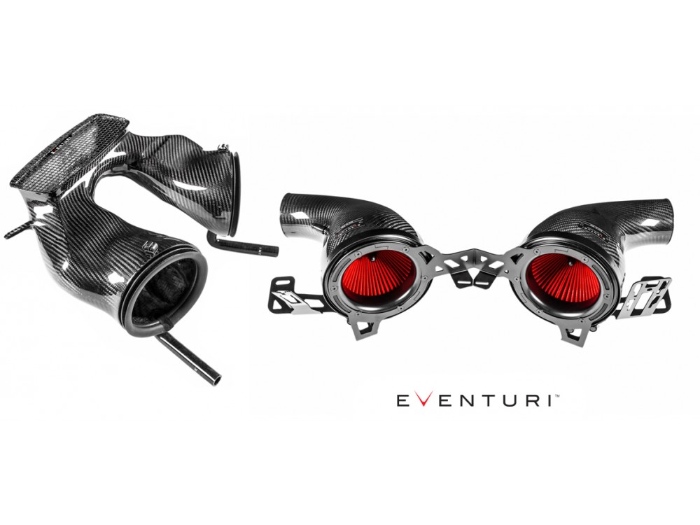 Układ dolotowy Eventuri Carbon do Porsche 911 991 Turbo - EVE-P991T-INT Intake system Eventuri Carbon for Porsche 911 991 Turbo