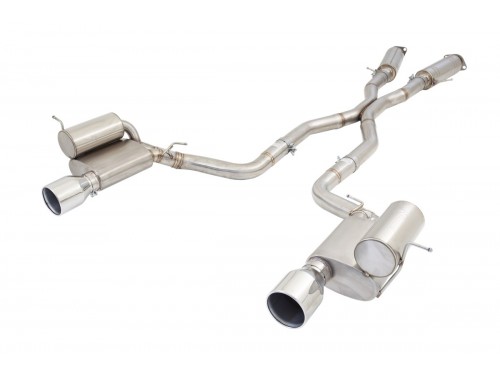 XForce Jeep Grand Cherokee SRT8 6.4L Cat-back Exhaust