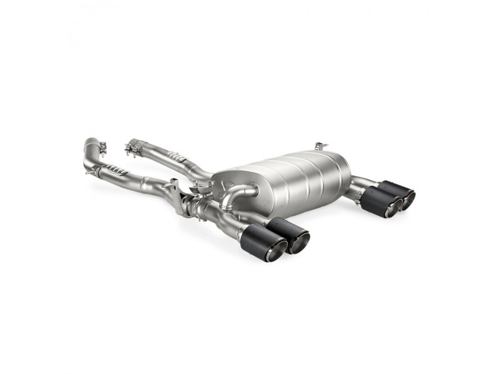Tytanowy wydech Akrapovič BMW M4 F82/F83 Slip-on Line - M-BM/T/8H + TP-CT/26 Akrapovič BMW M4 F82/F83 Slip-on Line Titanium Exhaust