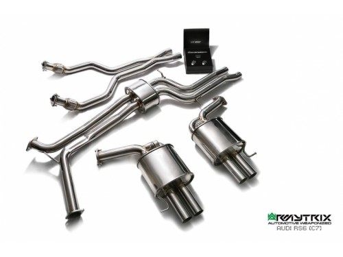 Armytrix Audi RS6 C7 4.0 TFSI Cat-back Exhaust