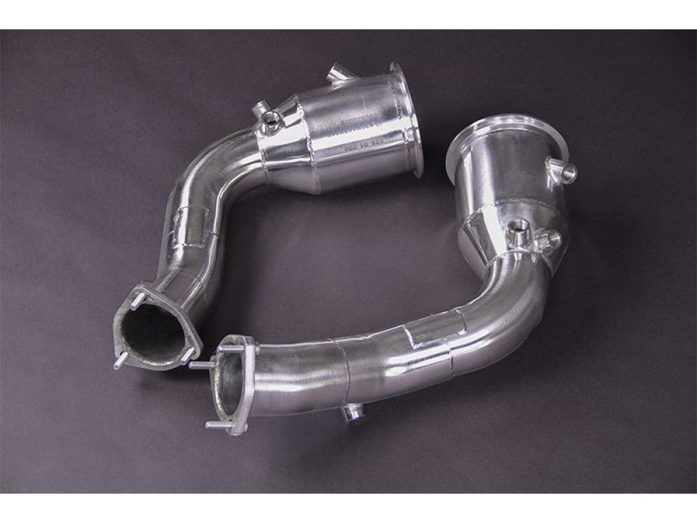 Exhaust Capristo Audi RS6/RS7 C8 Sport Catalytic Converters 250 CPSI - 02 AU 019 03 039 Exhaust Capristo Audi RS6/RS7 C8 Sport Catalytic Converters 250 CPSI - 02 AU 019 03 039