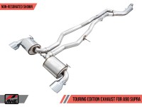 AWE Toyota A90 GR Supra 3.0L Turbo Resonated Touring Edition Exhaust