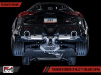 AWE Toyota A90 GR Supra 3.0L Turbo Resonated Touring Edition Exhaust