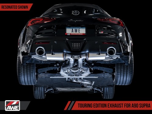 AWE Toyota A90 GR Supra 3.0L Turbo Non-resonated Touring Edition Exhaust