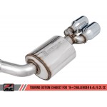 AWE Dodge Challenger 15+ SRT Hellcat 6.2L SC Non-resonated Touring Edition Exhaust