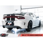 AWE Dodge Charger 17+ 5.7L Resonated Touring Edition Exhaust