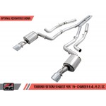 AWE Dodge Charger 15+ SRT Hellcat 6.2L SC Non-resonated Touring Edition Exhaust