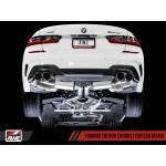 AWE BMW M340i/M440i G20/G22 Resonated Touring Edition Exhaust