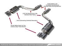 Wydech AWE Porsche 2014+ Panamera 970 3.6L Touring Edition AWE Porsche 2014+ Panamera 970 3.6L Touring Edition Exhaust