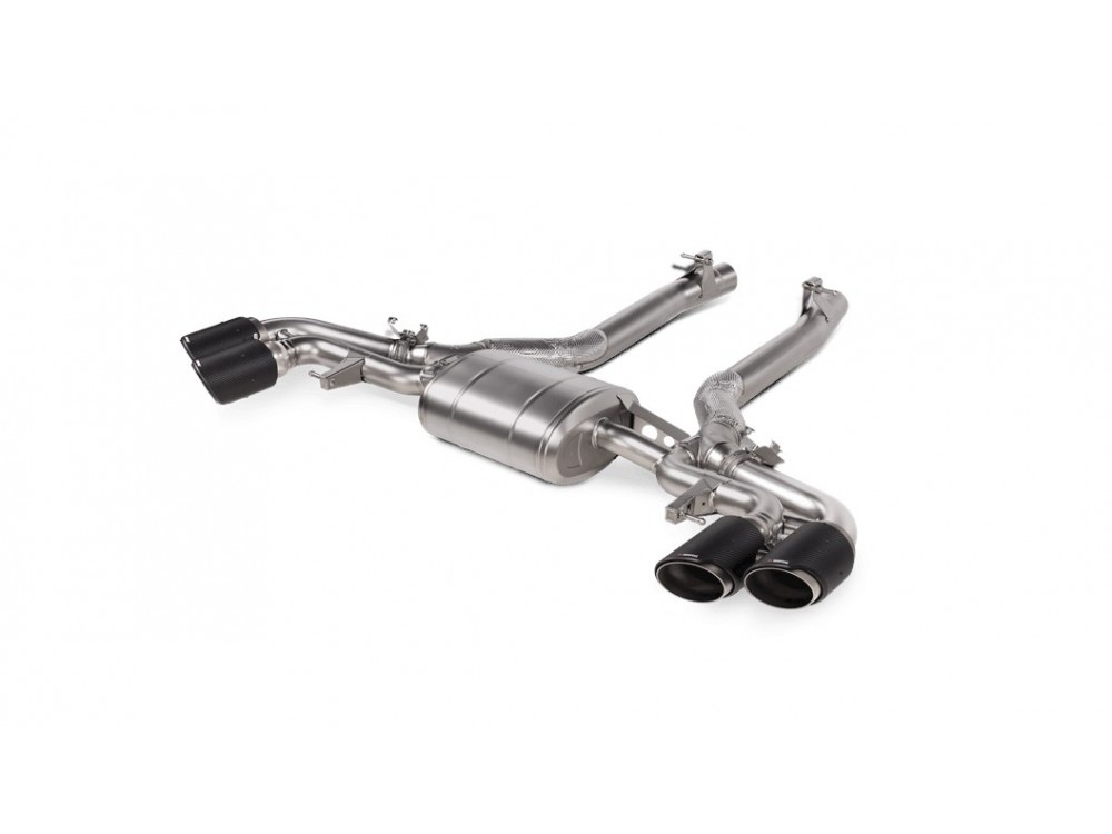 Akrapovič BMW X5 M / X6 M (F95/F96 LCI) Slip-On Line Titanium Akrapovič BMW X5 M / X6 M (F95/F96 LCI) Slip-On Line Titanium