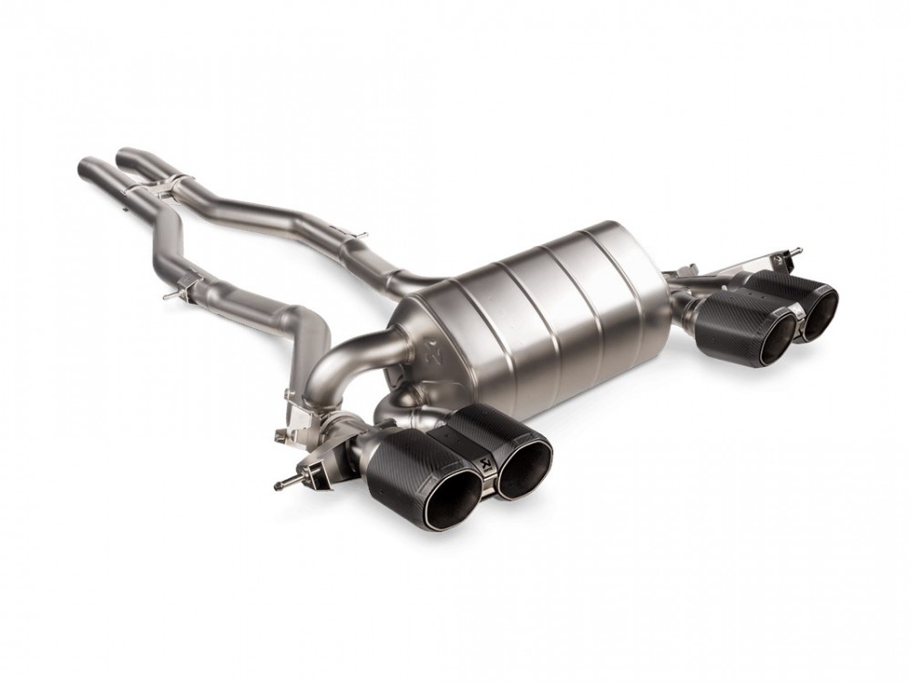 Tytanowy wydech Akrapovič BMW M3 G80/G81 Slip-on Line Titanium - S-BM/TI/33H + TP-CT/68 Akrapovič BMW M3 G80/G81 Slip-on Line Titanium Exhaust