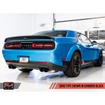 AWE Dodge Challenger 15+ SRT Hellcat 6.2L SC Resonated Touring Edition Exhaust
