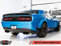 AWE Dodge Challenger 15+ SRT Hellcat 6.2L SC Resonated Touring Edition Exhaust