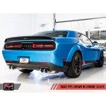 AWE Dodge Challenger 15+ SRT Hellcat 6.2L SC Resonated Touring Edition Exhaust