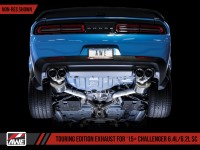 AWE Dodge Challenger 15+ SRT Hellcat 6.2L SC Resonated Touring Edition Exhaust