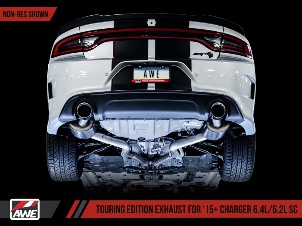 Exhaust AWE Dodge Charger 15+ 6.4L Non-resonated Touring Edition - 3020-32056 | 3020-33070 Exhaust AWE Dodge Charger 15+ 6.4L Non-resonated Touring Edition - 3020-32056 | 3020-33070