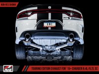 AWE Dodge Charger 15+ 6.4L Resonated Touring Edition Exhaust