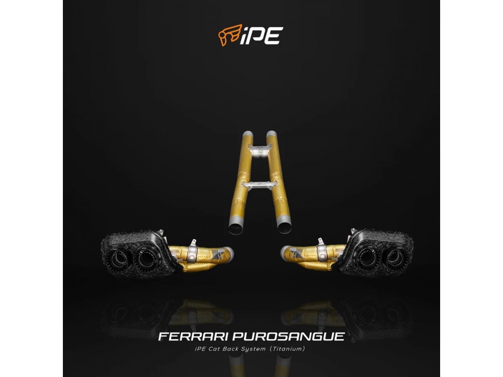 Wydech iPE Ferrari Purosangue Cat-back iPE Ferrari Purosangue Cat-back Exhaust