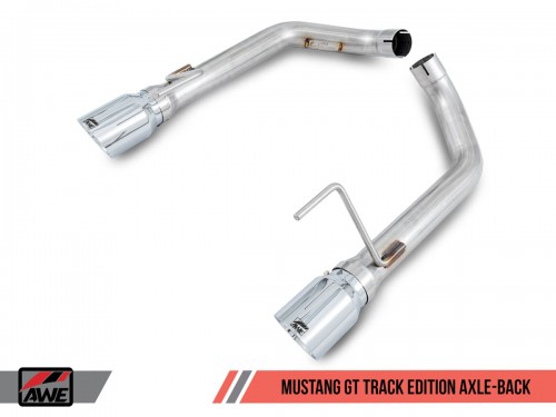 AWE Ford Mustang GT 5.0 S550 15-17 Wydech Końcowy Track Edition (Chrome Silver) Exhaust