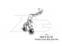 Fi EXHAUST BMW M2 G87 Single Mid Pipe Cat-back Exhaust