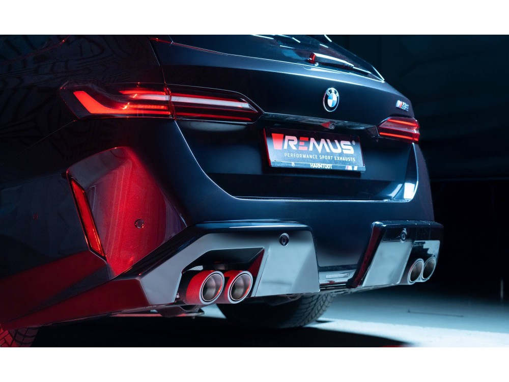 Wydech REMUS BMW M5 G90/G99 tłumik końcowy SPORT - 082025 0500LR+0446 70SGR REMUS BMW M5 G90/G99 Rear silencer SPORT Exhaust