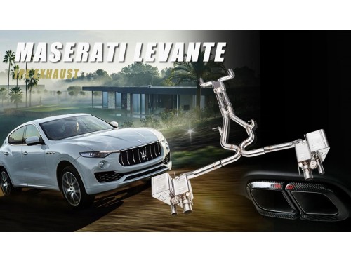 iPE Maserati Levante / S Cat-back