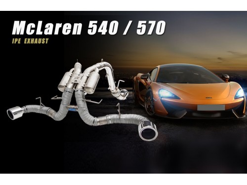 iPE McLaren 540C / 570S / 570GT / 570S Spider Cat-back