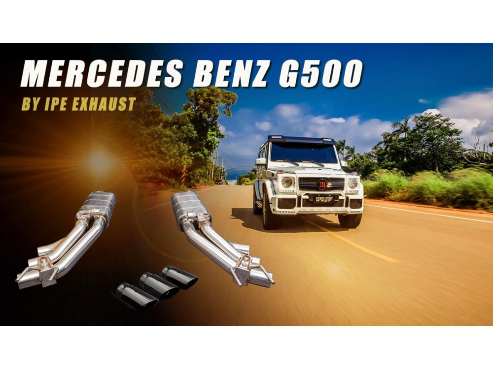 Exhaust iPE Mercedes-Benz / AMG G500 (W463) Cat-back Exhaust iPE Mercedes-Benz / AMG G500 (W463) Cat-back