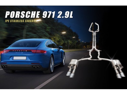 iPE Porsche Panamera 2.9T (971) Cat-back