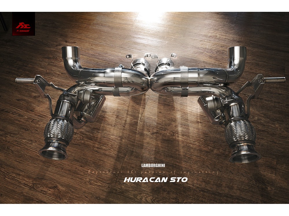 Fi EXHAUST Lamborghini Huracán STO LP640-2 Cat-back - LM-EVO-CBV Fi EXHAUST Lamborghini Huracán STO LP640-2 Cat-back - LM-EVO-CBV