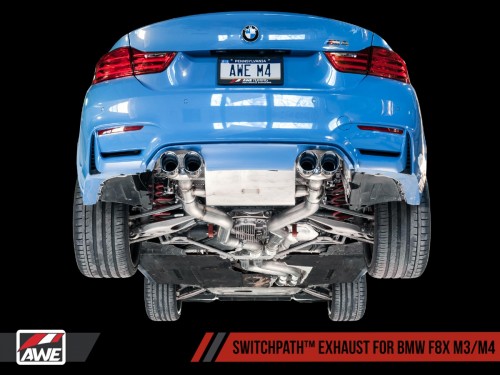 AWE BMW M3/M4 F80/F82 Non-Resonated SwitchPath™