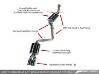 Wydech AWE Audi A4 B8 2.0T Touring Edition AWE Audi A4 B8 2.0T Touring Edition Exhaust