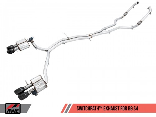 AWE Audi S4 / S5 Sportback B9 3.0T SwitchPath™ Non-resonated Exhaust