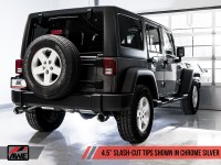 AWE Jeep JK/JKU Wrangler Tread Edition Axleback Exhaust