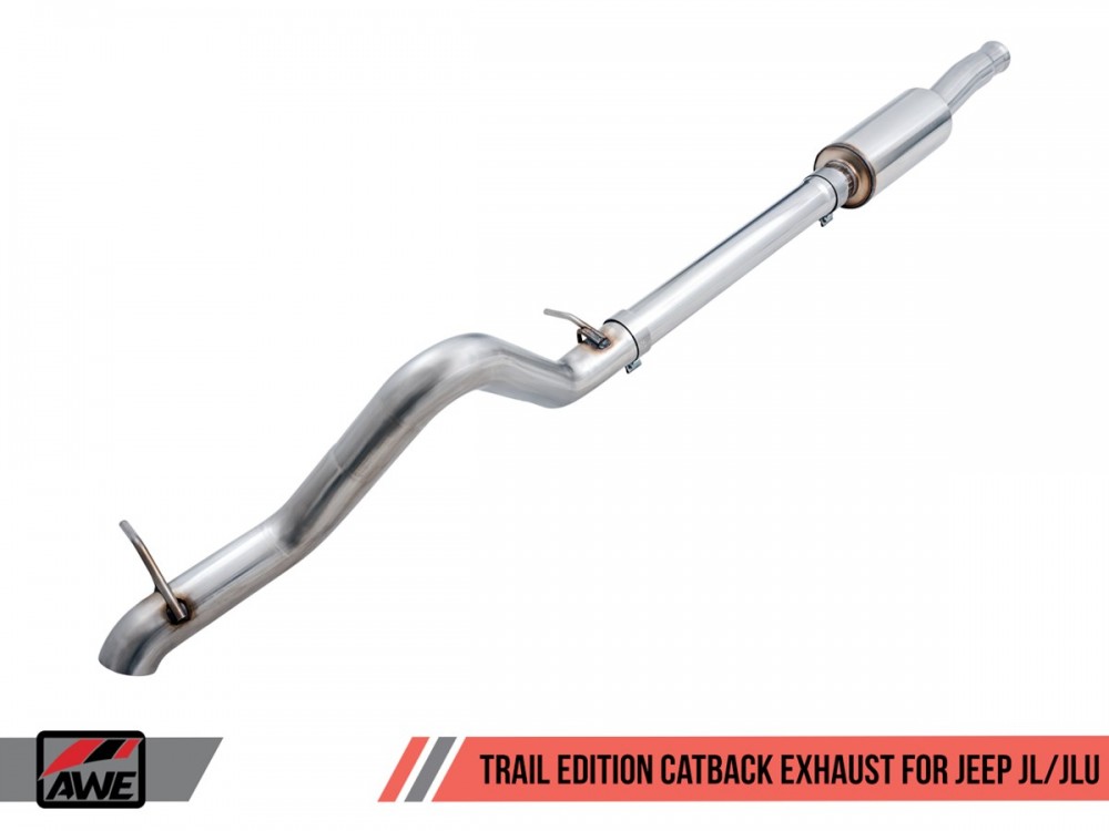 Wydech AWE Jeep JL/JLU Wrangler 3.6T Trail Edition Cat-back - 3015-21003 AWE Jeep JL/JLU Wrangler 3.6T Trail Edition Cat-back Exhaust