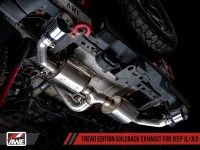 AWE Jeep JL/JLU Wrangler 2.0T/3.6L Tread Edition Axleback Exhaust