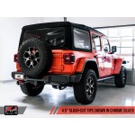 AWE Jeep JL/JLU Wrangler 2.0T/3.6L Tread Edition Axleback Exhaust